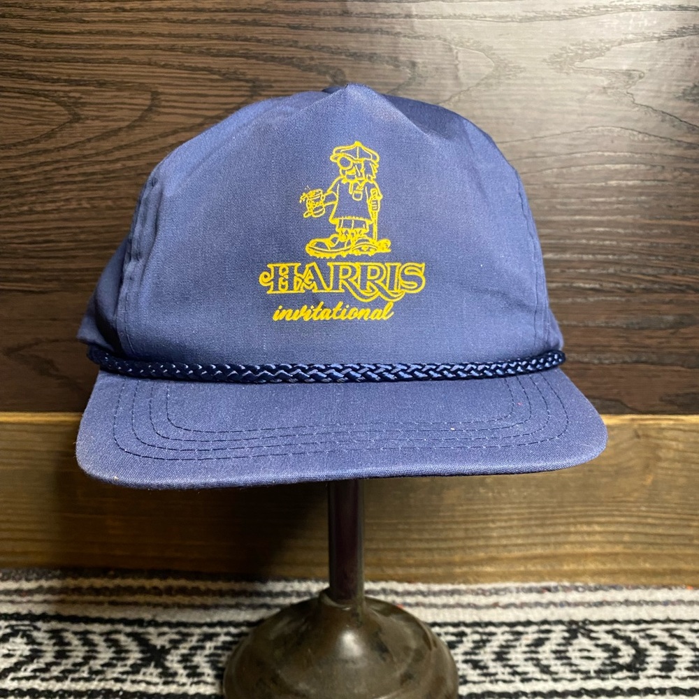VTG Harris strap back hat